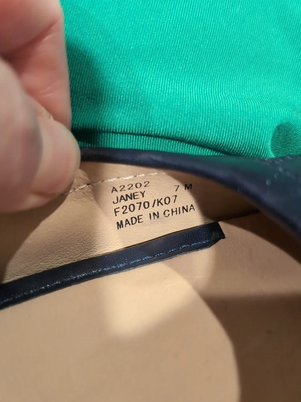 Coach Janey Flats Sz 7m - Picture 2 of 8